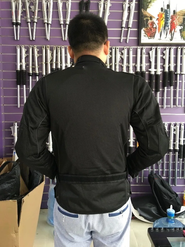 Новинка летняя сетчатая куртка для мотогонок байкерская воздухонепроницаемая