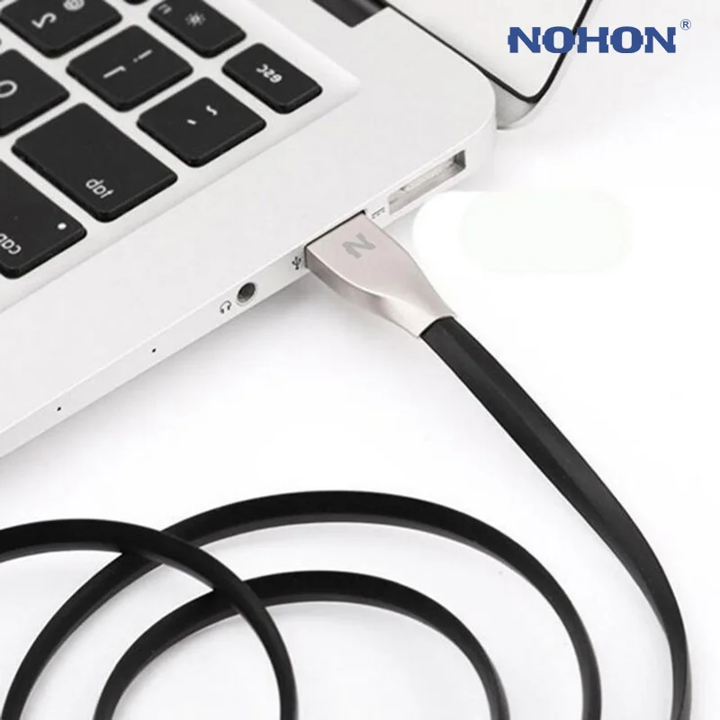 NOHON 8pin USB кабель для iOS 7 8 9 10 Appe iphone 6 6S Plus 5 5S SE iPad iPod мобильный телефон быстрое