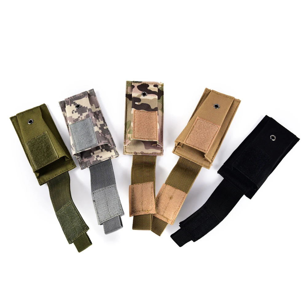 Новый ножевой фонарик оболочка Сумка тактический Сумки Молл клип подсумок для