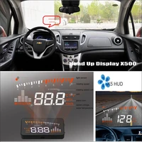 car hud head up display for chevrolet tahoetrackertraxtraverse suv auto accessories safe driving screen projector windshield