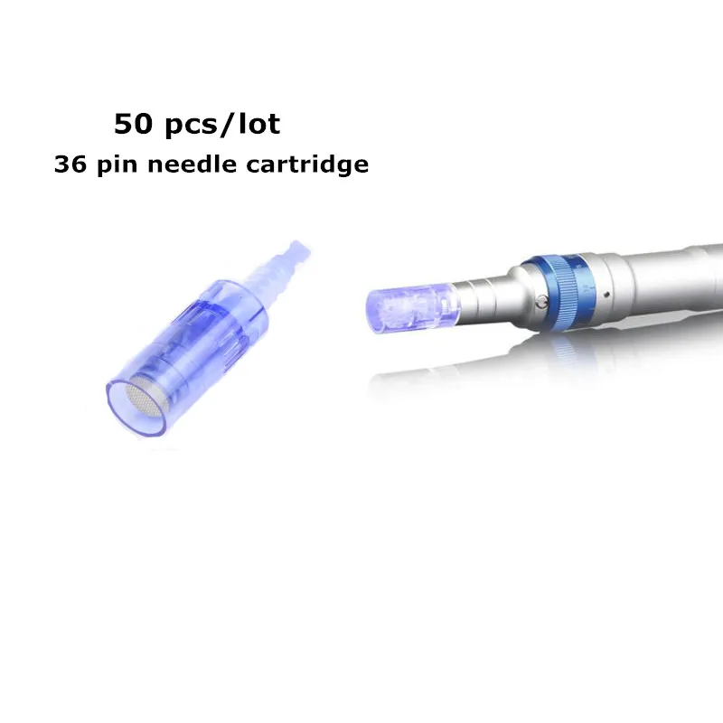 50 шт./лот 36-контактный картридж с иглами сменные микро-иглы головки тату-иглы для