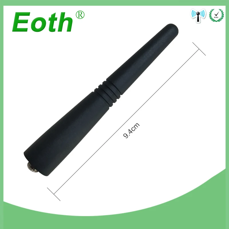 5pcs Stubby Walkie Talkie Antenna UHF 400-470MHz Compatible for Motorola PMAE4002 PMAE4002A PMAE4003 PPR860 EX500 Ham Radio