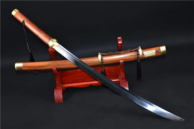 Высшее качество KungFu меч дао острый 1095 лезвие из высокоуглеродистой стали