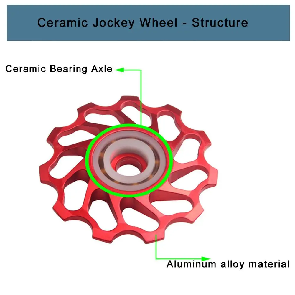 Задний переключатель для MTB велосипеда колесный керамический подшипник TT11/TT13