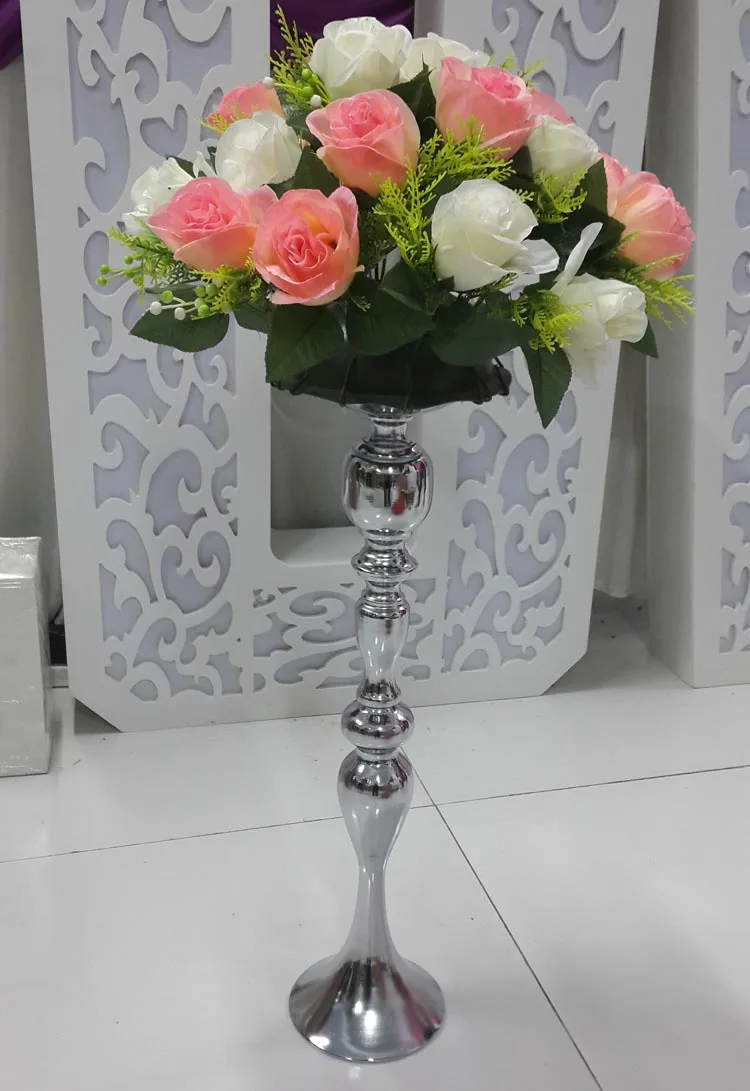 

51cm/20.10" height Wedding master table candlestick T road lead master table candlestick for wedding 10pcs/lot
