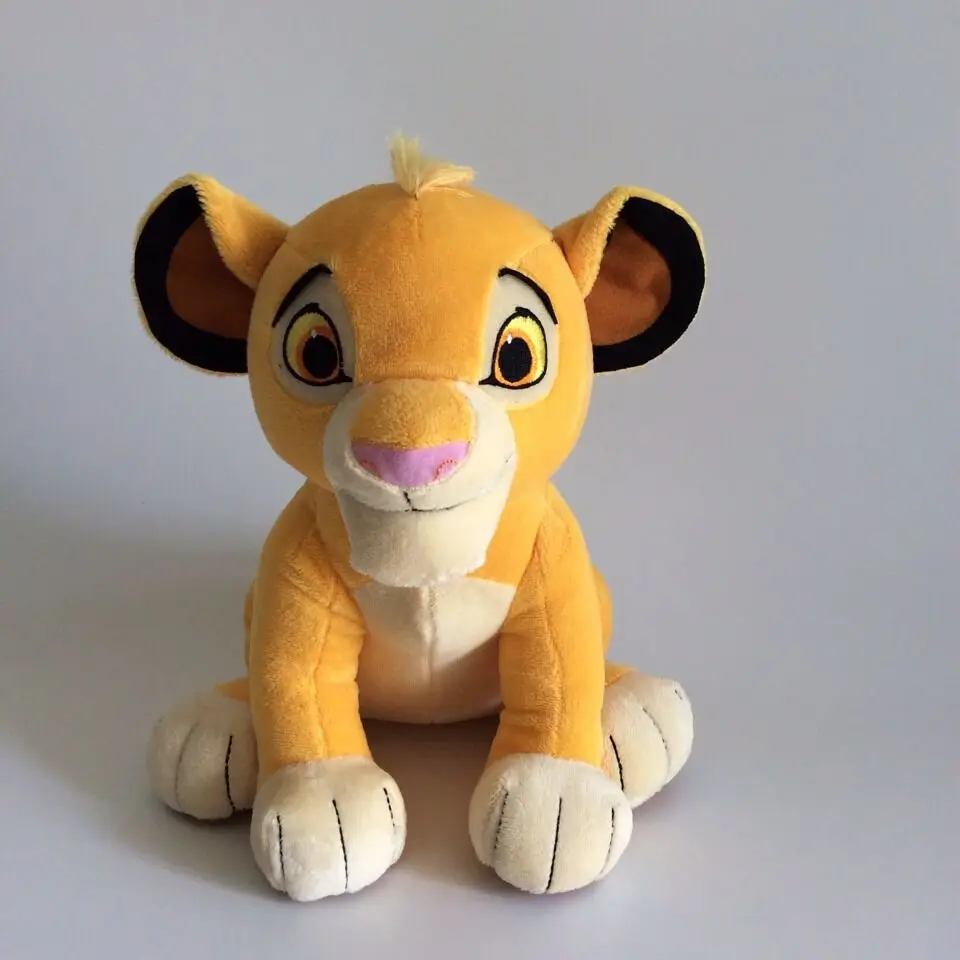 

New 26cm Good Quality Cute Sitting High Simba Lion King Plush Toys Simba Soft Stuffed Animals doll For Children Gifts