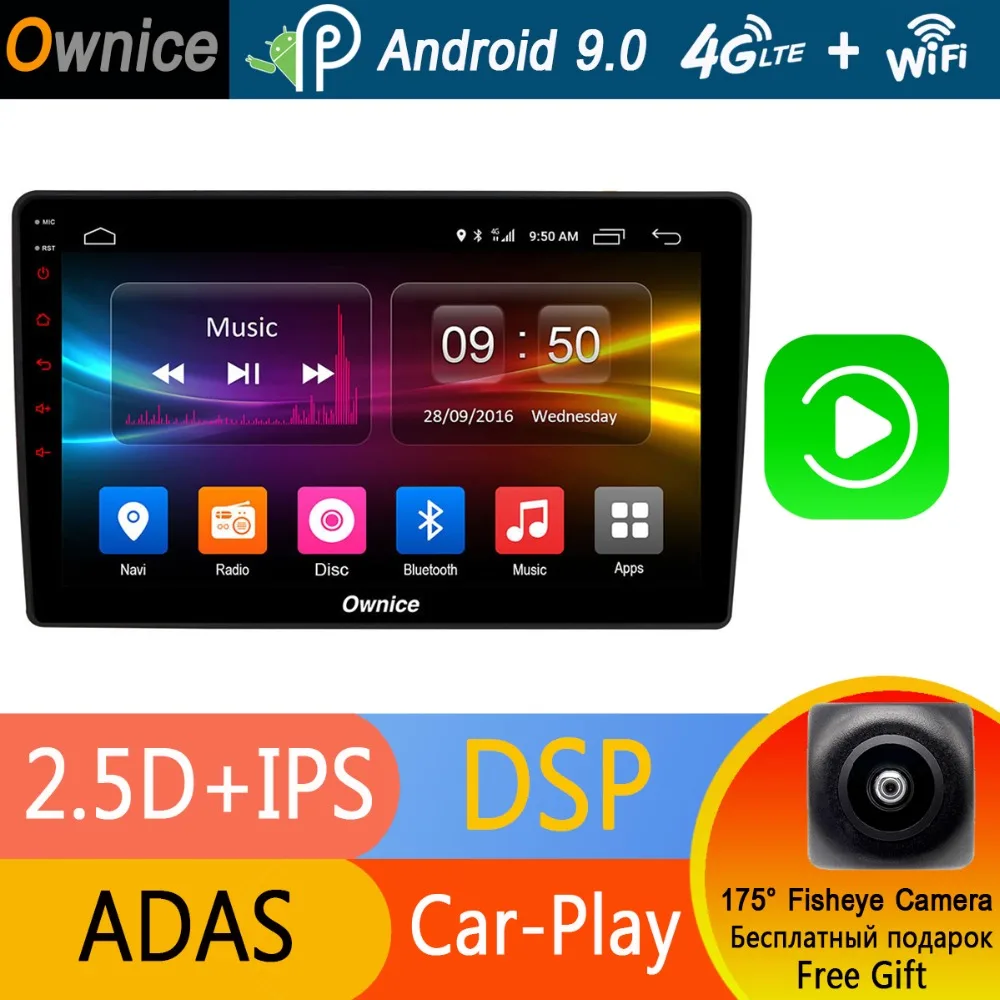 10 1 &quotIPS 1024*600 2.5D IPS Android 9 0 8 ядерный автомобильный стерео GPS Navi Радио плеер для Jeep Grand