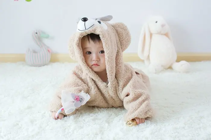 Новая детская зимняя Пижама медведи Duffy и ShellieMay Комбинезоны пижамы одежда для сна