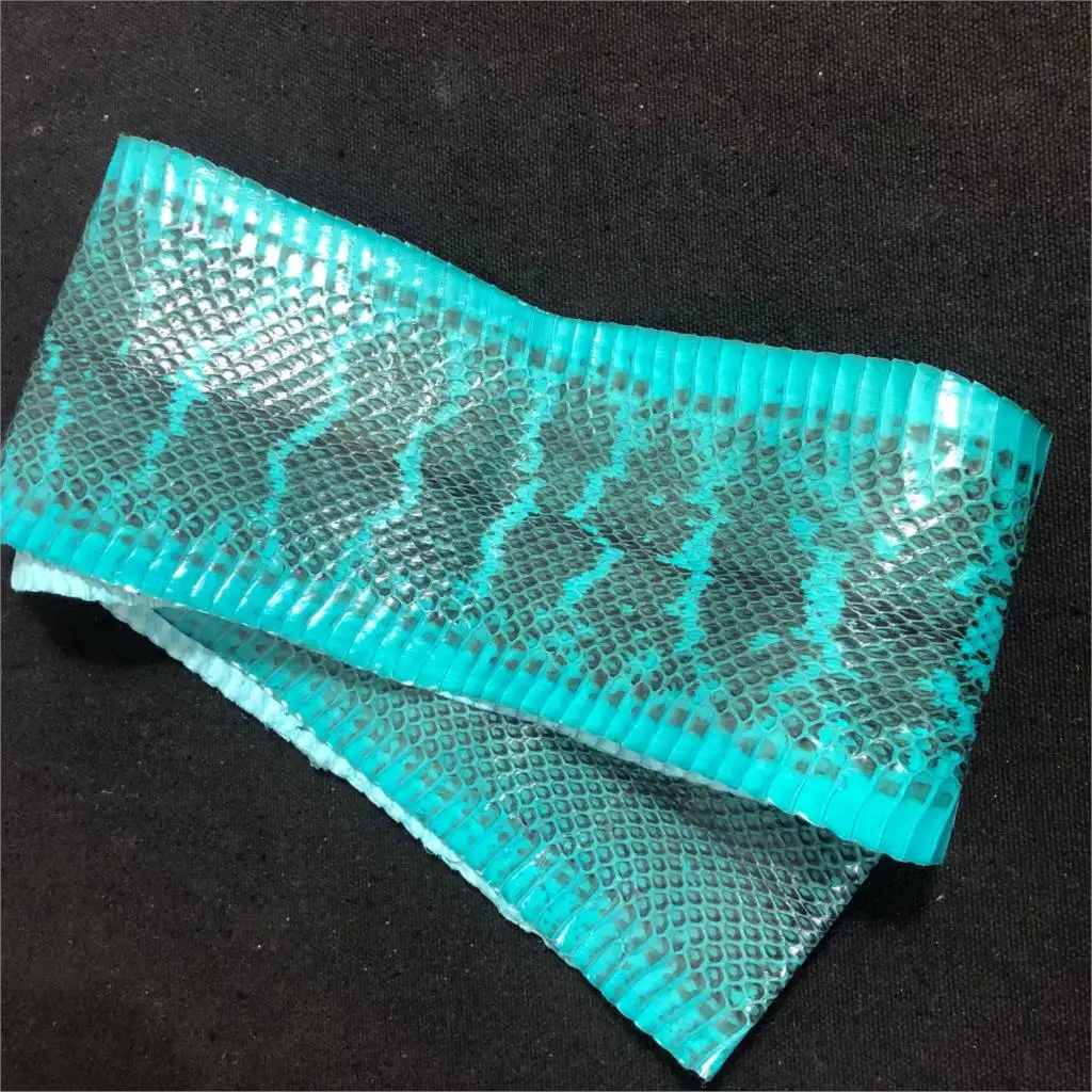 1 шт. цветной кошелек из натуральной змеиной кожи украшение для сумки|Натуральная