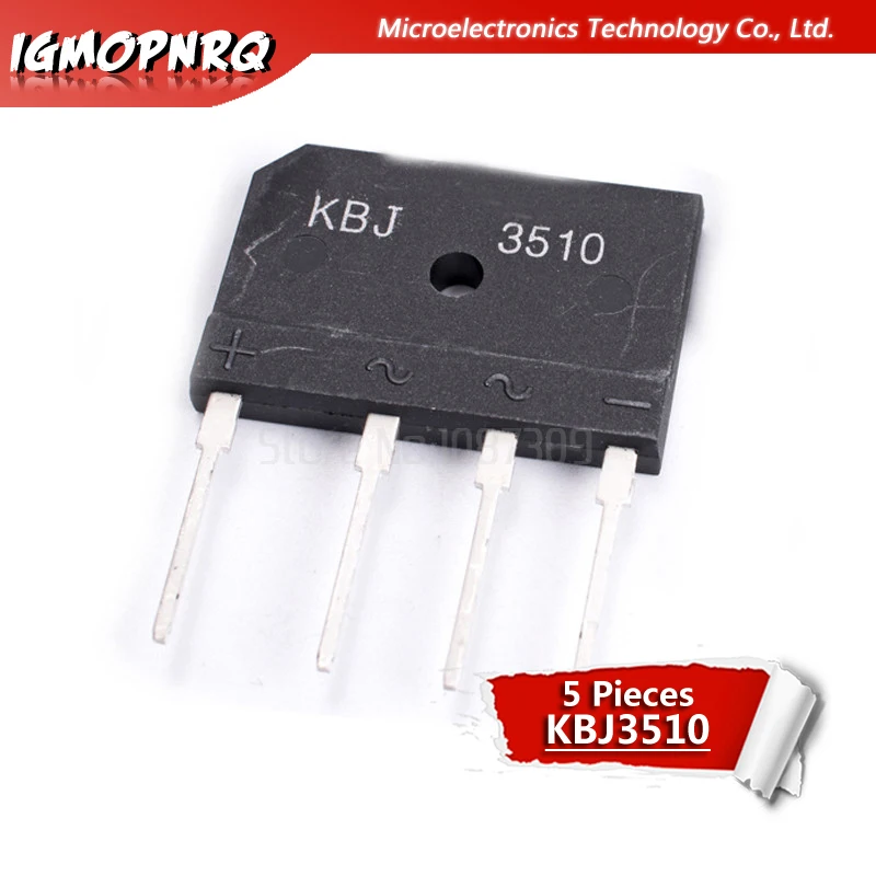 Мостовой выпрямитель KBJ3510 GBJ3510 35A 3510 1000V KBJ2510 GBJ2510 25A 1000V 2510 D15XB80 D25XB60 D25XB80 D10XB60, 5 шт.