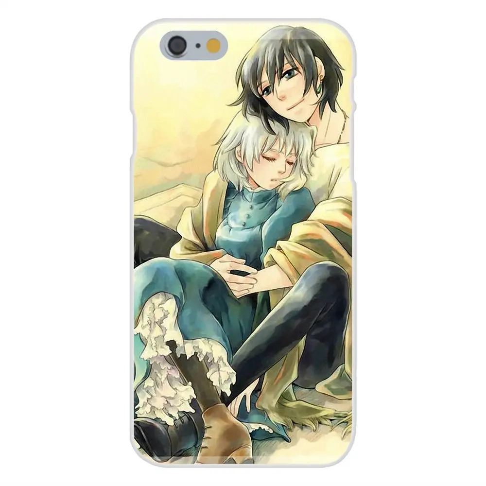 Aj18 Howl Moving Castle Аниме Арт Illust для Samsung Galaxy Note 5 8 9 S3 S4 S5 S6 S7 S8 S9 S10 mini Edge Plus Lite | Мобильные