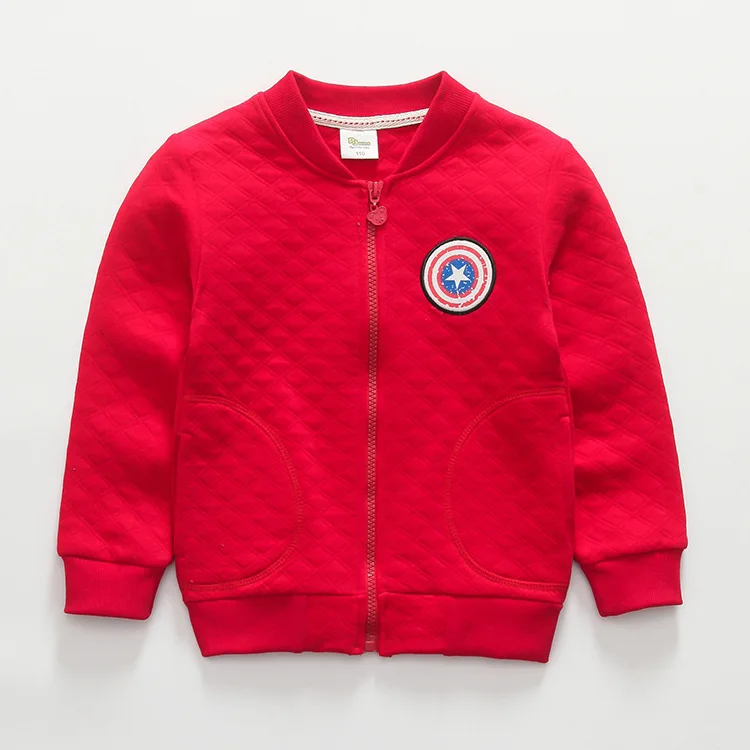 Дети мальчики куртки весна 100% хлопок дети пальто полный длинные рукава и
