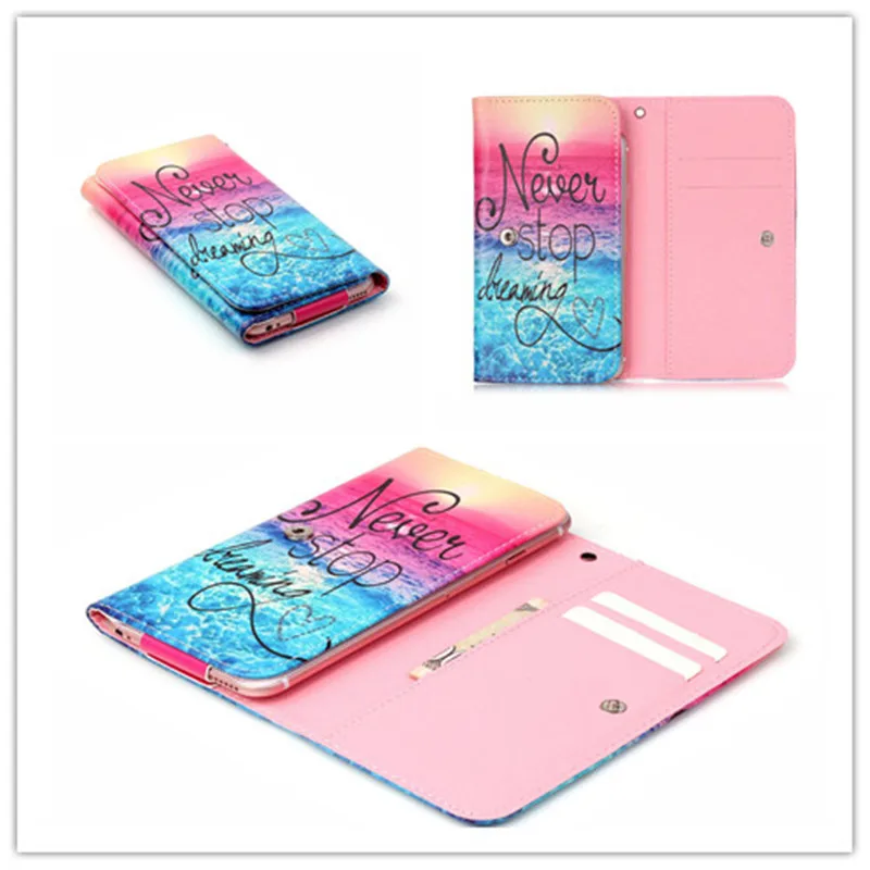 2016 Горячая Кожа PU Защиты Чехол Для Телефона С 12 Картины И Карты Бумажник Navon Mizu