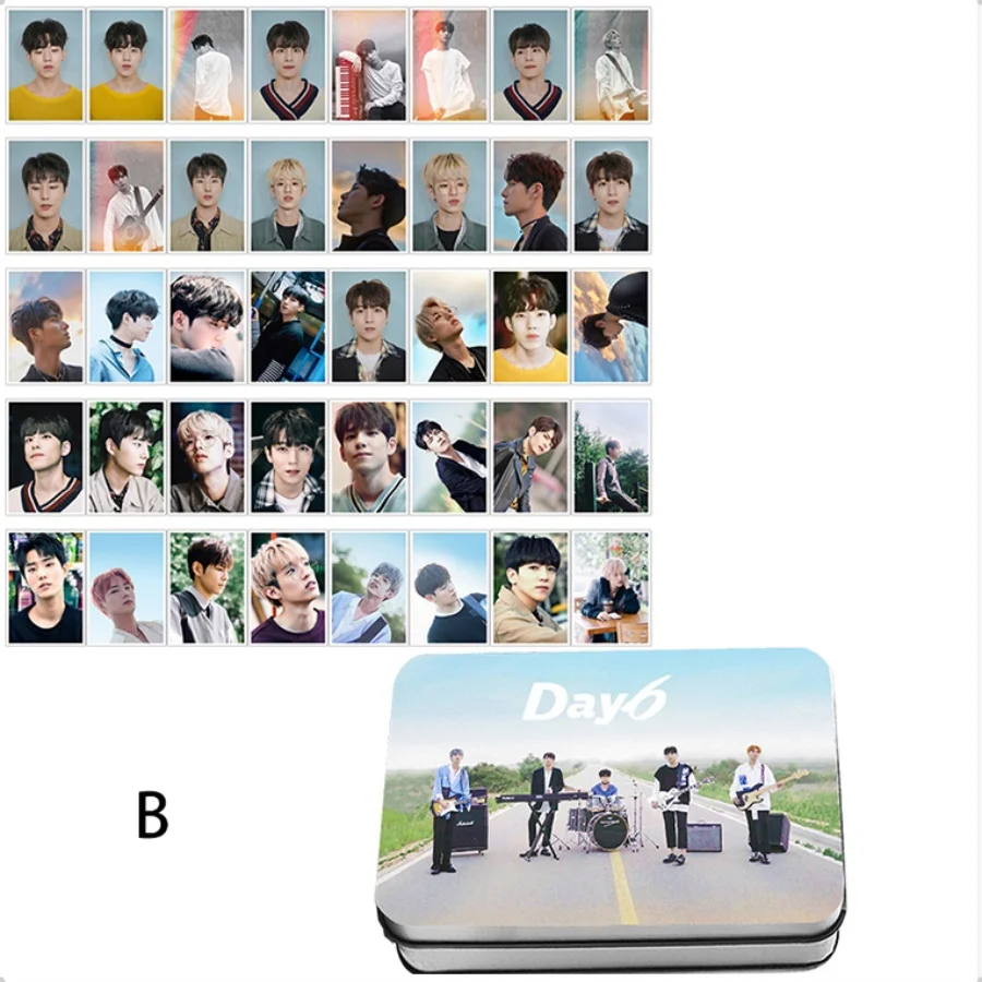 Kpop DAY6 Polaroid Lomo Photo Cards альбом Shoot Me: Молодежная часть плакат Поклонники коллективные фотокарты - Цвет: B
