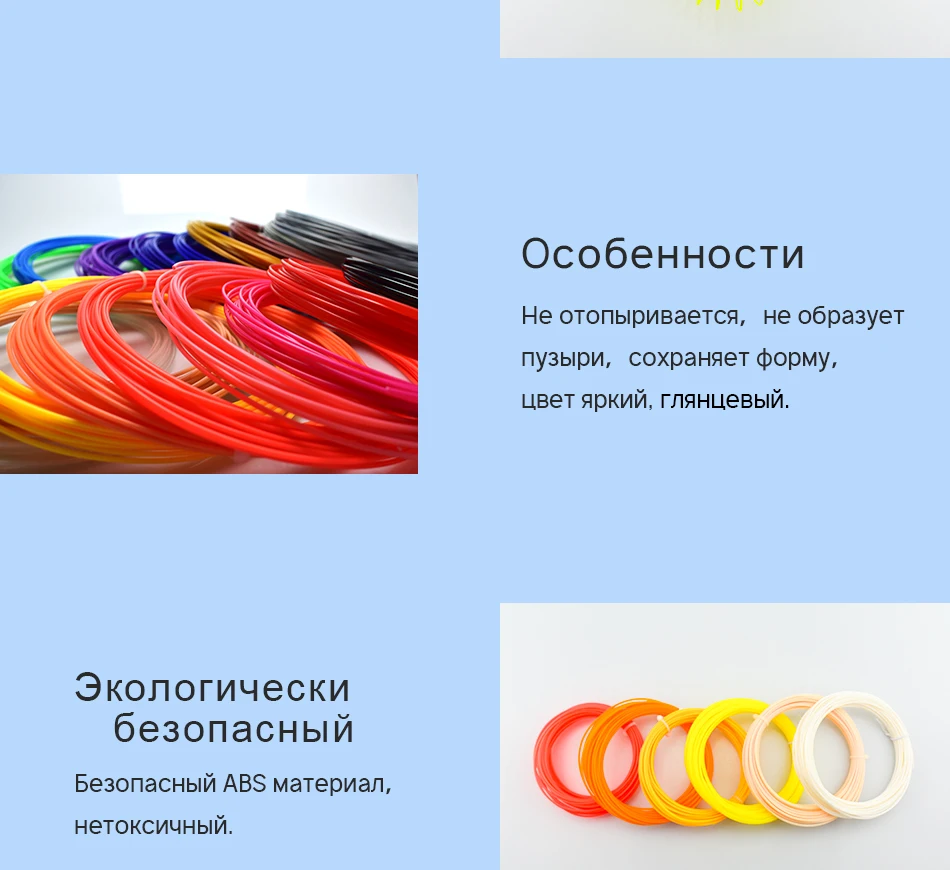 Weiyu 5 м 1,75 мм 3d Принтер ABS волокно моделирование стереоскопический для 3D принтер ручка пластиковая Резина волшебная печать EM88