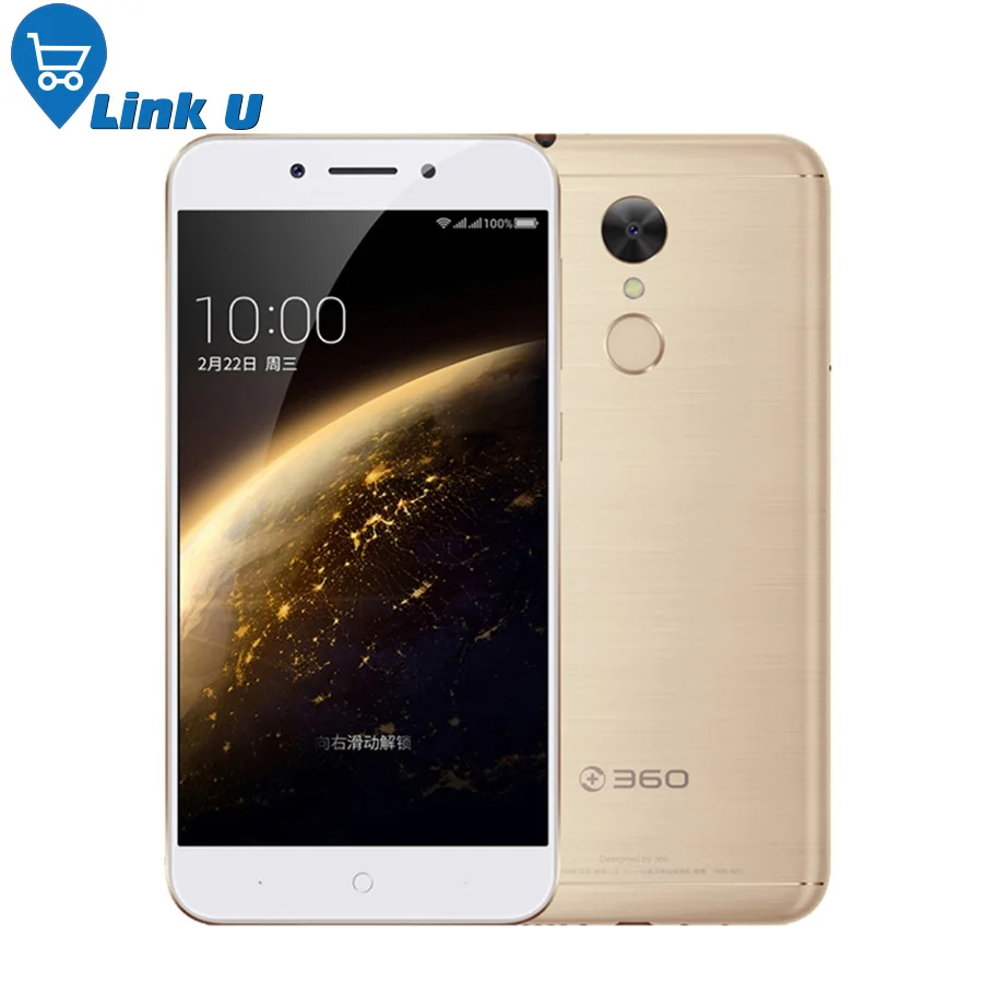 360 N5 мобильный телефон 6 г Оперативная память 32 г/64 Встроенная Snapdragon653 Octa Core 1.8 ГГц