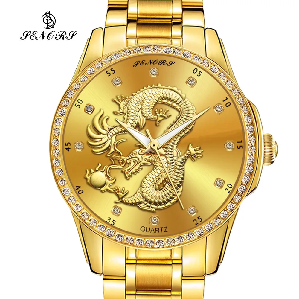 Часы наручные мужские кварцевые брендовые Роскошные полностью стальные с