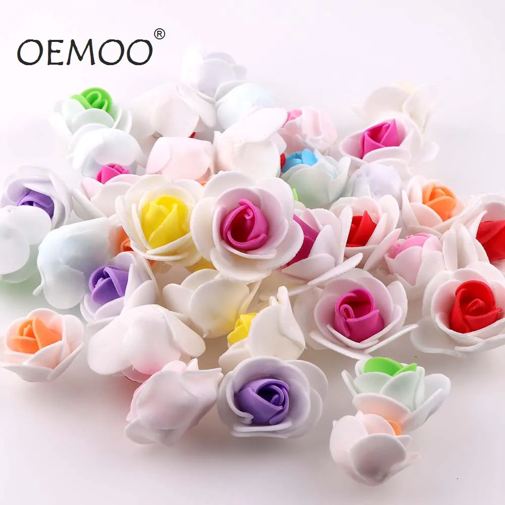 50 шт. пенопластовые искусственные цветы 2 цвета|flowers for|craft flowersflower for wedding |