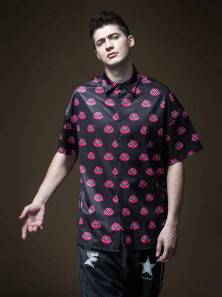 2018 Camisa Social Camisas Masculina Pinli новинка весны Лидер продаж мужская рубашка с коротким