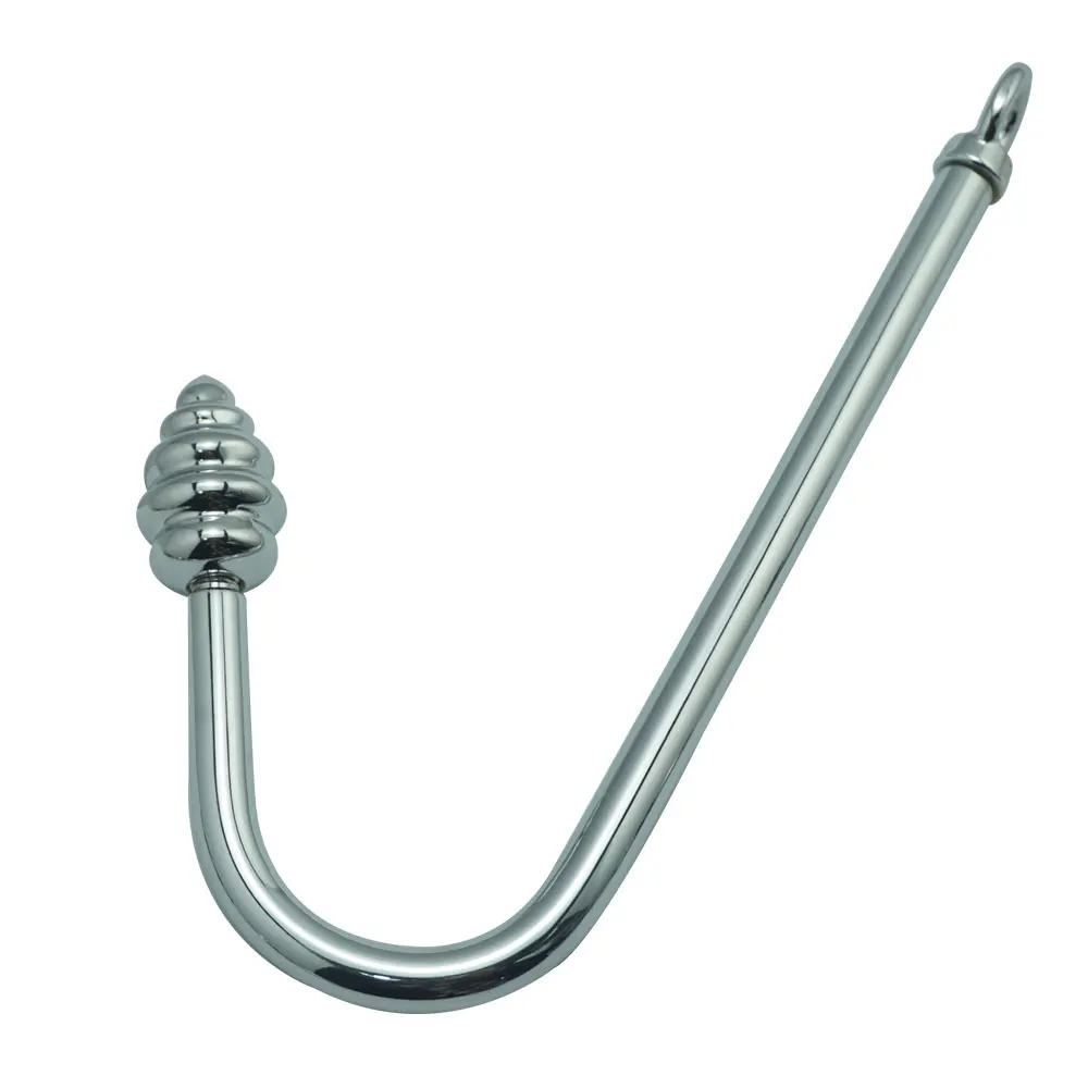 Thread ball metal anal hook butt plug dilator stainless steel prostate massager new sex toy for man and women | Красота и здоровье