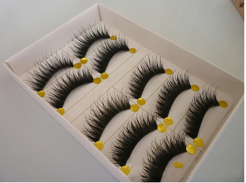 

New Natural Long Thick Eye Lashes Eye Lashes Makeup Tools Party False Eyelashes