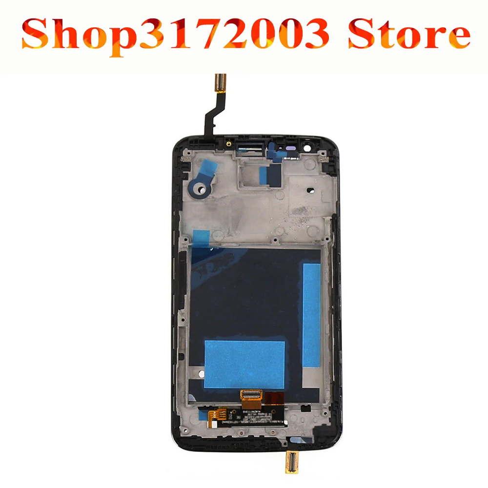 Для LG Optimus G2 D800 D801 сенсорный экран дигитайзер сенсорная стеклянная панель + ЖК