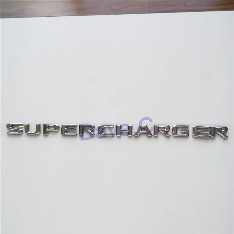 Forten Kingdom 1 шт. автомобильный ABS надпись SUPERCHARGER дверная эмблема 3D буква наклейка