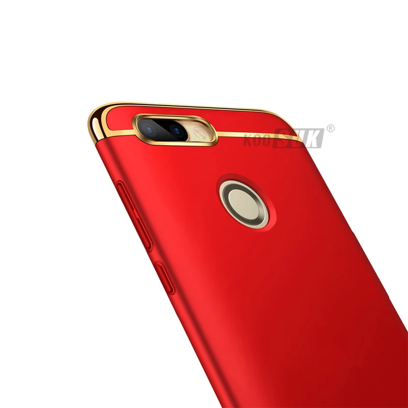 Чехол для Xiaomi redmi 6 автомобильный магнитный держатель с кольцом 3 в 1 Матовые чехлы