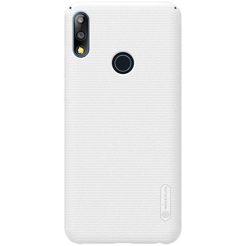 Zenfone Max Pro M2 ZB631KL чехол NILLKIN суперматовая жесткая задняя крышка из ПК чехол Zenfone Max Pro M2 ZB631KL Coque Fudas ZB631KL - Цвет: Белый