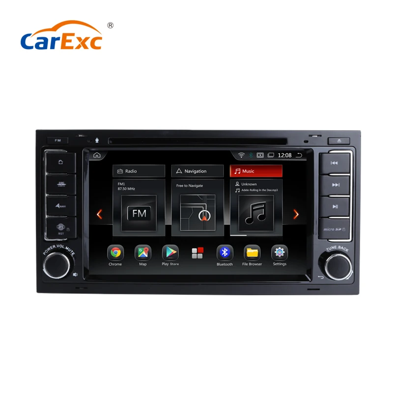 CarExc Android 9 0 OS Octa Core Для Volkswagen Touareg VW T5 автомобильное радио с GPS DVD WiFi Bluetooth USB SD
