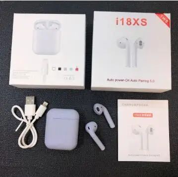 2019 новейшие i18xs TWS оригинальные 1:1 Bluetooth наушники с всплывающим окном беспроводные