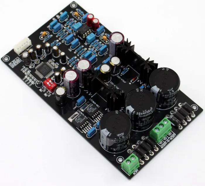 

AC15V-0-AC15V AK4495SEQ + AD827 II2S DAC Decoder Board 155 * 87MM