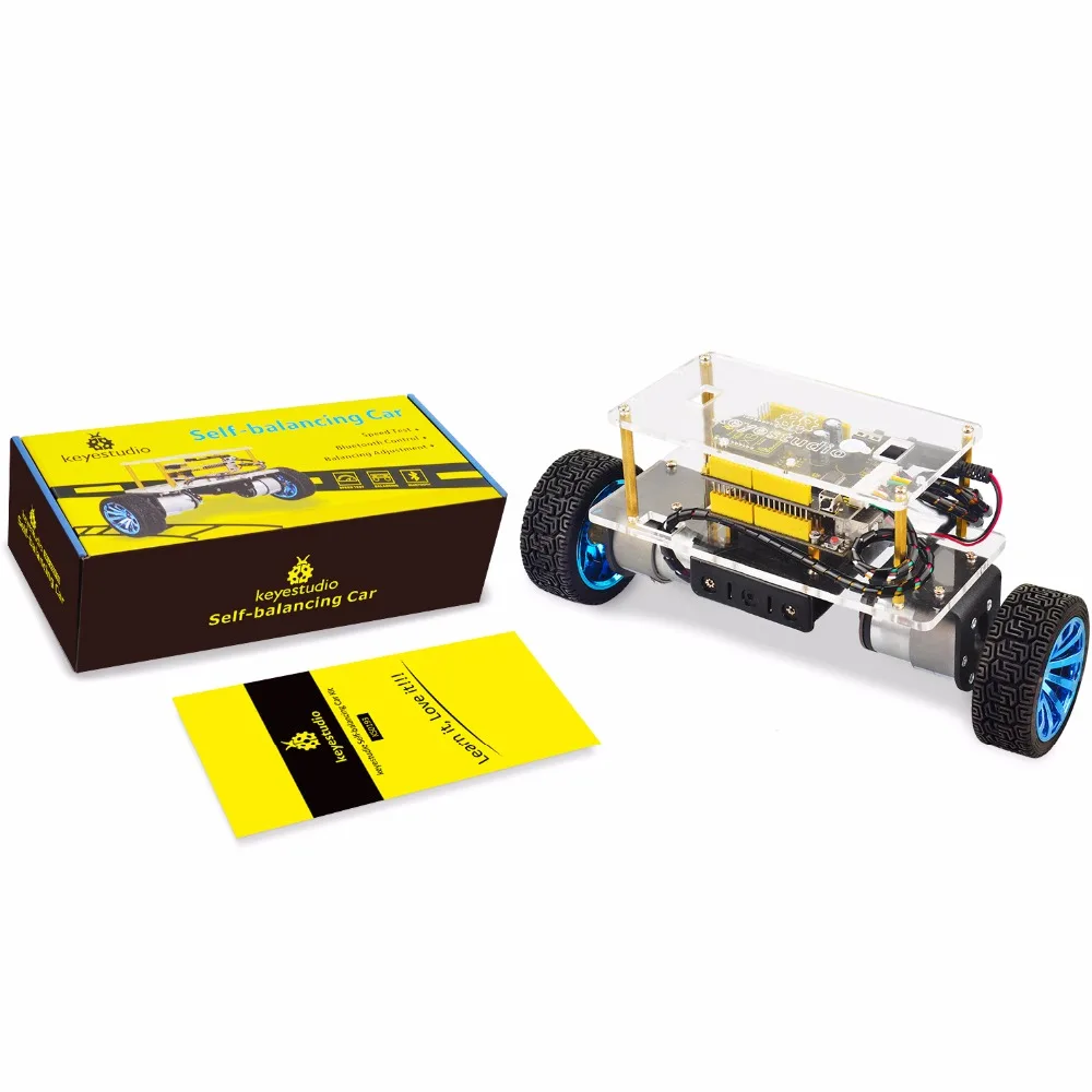 Keyestudio самобалансирующийся автомобильный комплект для робота Arduino/комплекты для выноса руля игрушки для детей/Рождественский подарок