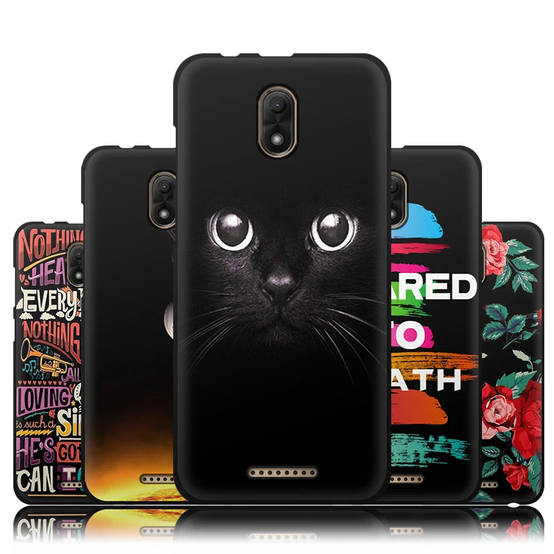 JURCHEN чехол для телефона Wiko Jerry 3 с мультяшным принтом матовый Мягкий силиконовый