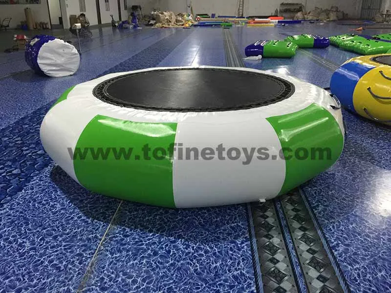 Бесплатная доставка надувной водный батут диаметром 3 м|inflatable water trampoline|water