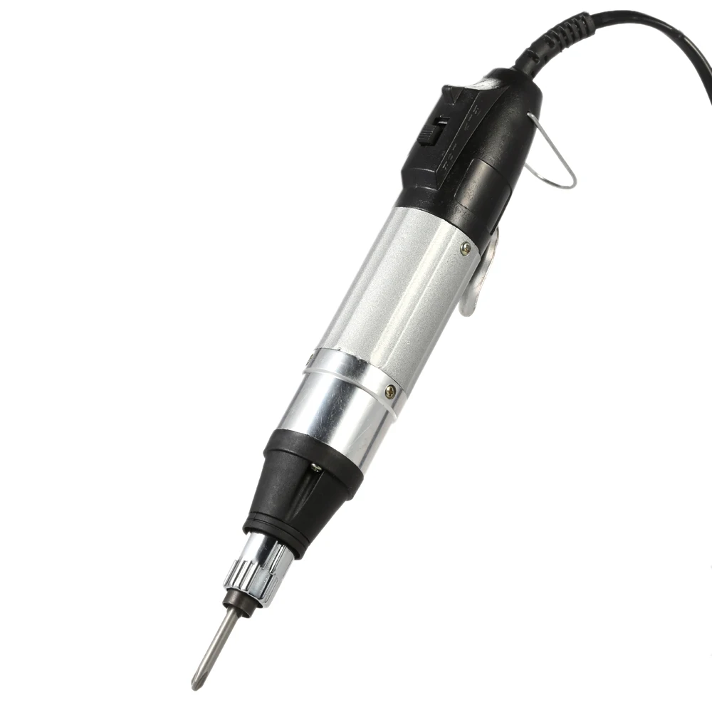 

AC220V High Quality Screwdriver Kit DC Powered Electric Screwdriver with 10pcs Bits Stepless Speed Regulation Repair Tool