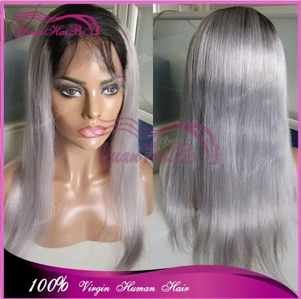 Мода Класс 8а качество седые волосы девственницы бразильские шелковистой прямо