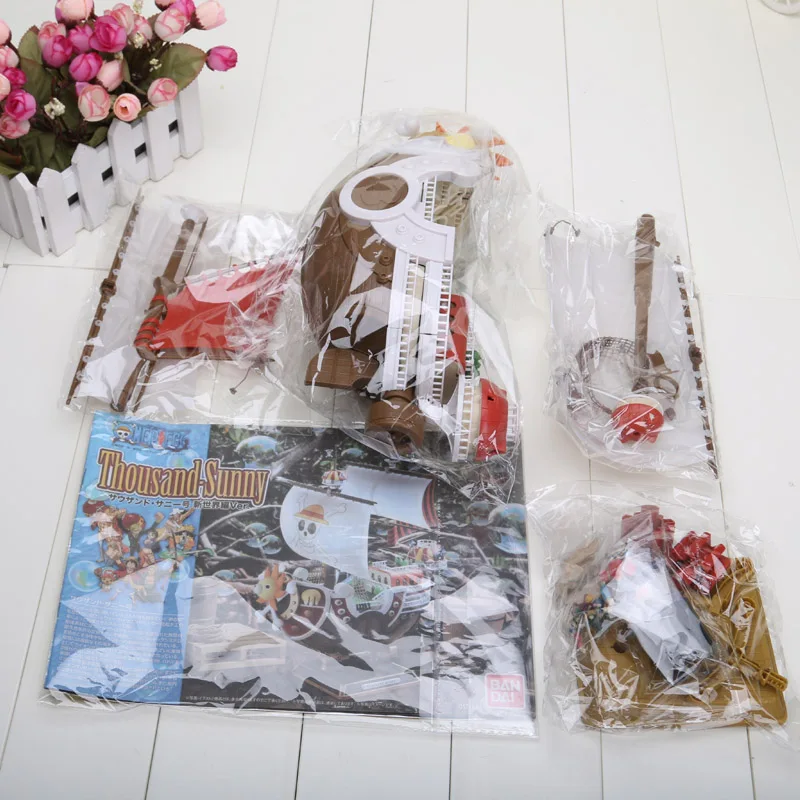 35 см 14 дюймов Одна деталь Таузенд Санни модель пиратского корабля ПВХ фигуркы