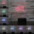 3D ночной Светильник, новинка, светодиодная настольная лампа, лампа, подарки для детей, друзей, детская игрушка, украшение для дома, декор для спальни, портативный уличный