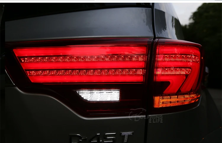 D_YL New Car Styling Taillights For Toyota Highlander 2015 LED Rear Lamp Trunk Light Cover DRL+Signal+Brake+Reverse lamp | Автомобили и