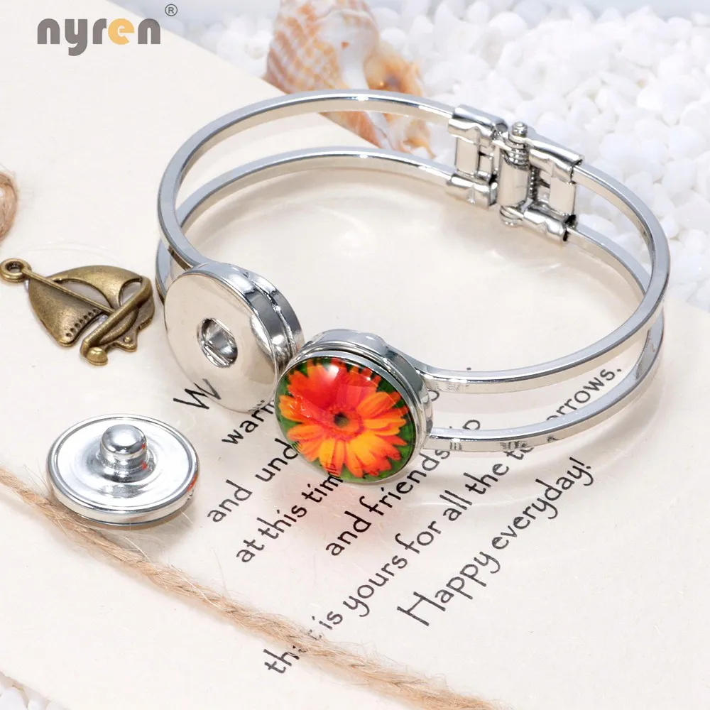 Модные красивые пуговицы HM016 12 шт./лот серия павлиньих перьев сменные стеклянные