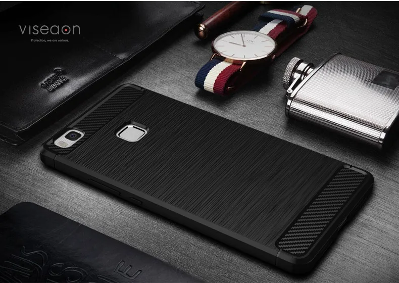 TPU Soft Shell Ultra Slim Protective Case for Huawei P9 Cover Free Shipping |