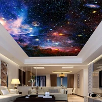 custom photo wallpaper universe star sky living room ceiling fresco european style home decoration wall art ceiling wallpaper 3d