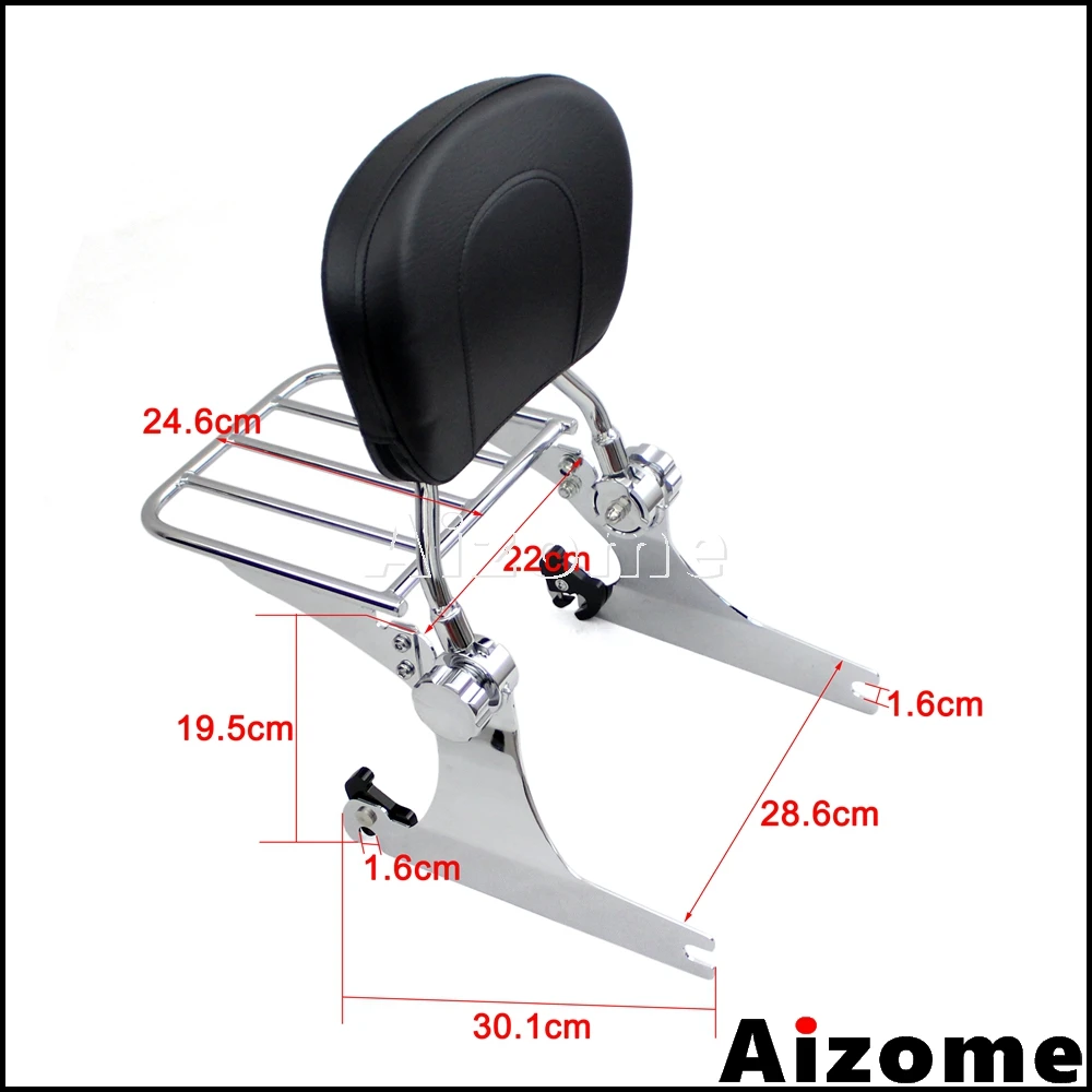Съемная подставка для мотоцикла, багажная стойка для Harley Dyna Fat Bob Wide Glide CVO FXDFSE FXDWG 2010-Up 2017 2018 (art.: 7a8b31320) - 7a8b31320