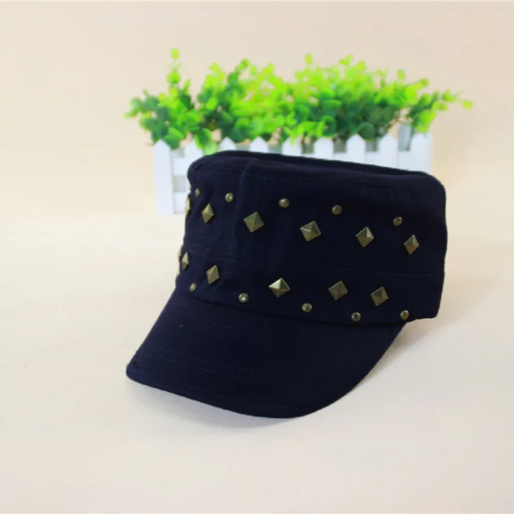 Новые Прибытия Классические Мужские Женщины Регулируемые Армии Равнине Vintage Hat