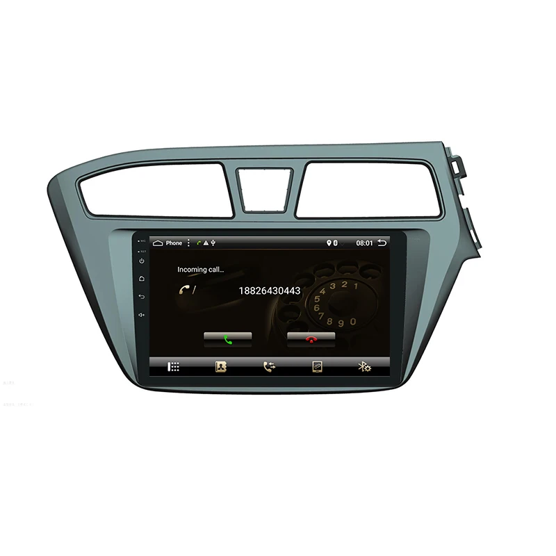 STAPON 9 дюймов для Hyundai I20 2014-17 правый руль Android 8 1 2GBRAM Восьмиядерный автомобильный DVD