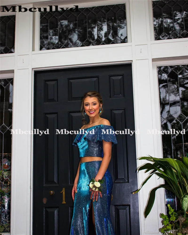 Женское длинное платье-Русалка Mbcullyd вечернее платье с вырезом лодочкой и