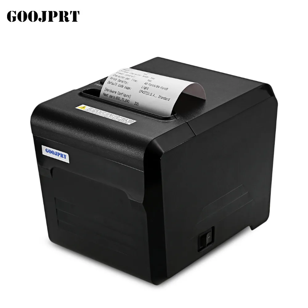 

Free Shipping 80mm thermal printer 80mm kitchen printer USB port POS 80mm thermal receipt printer USB+Serial/LAN/Bluetooth