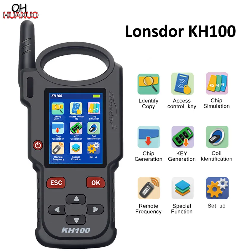 Оригинальный ручной дистанционный ключ Lonsdor KH100 программатор генератор