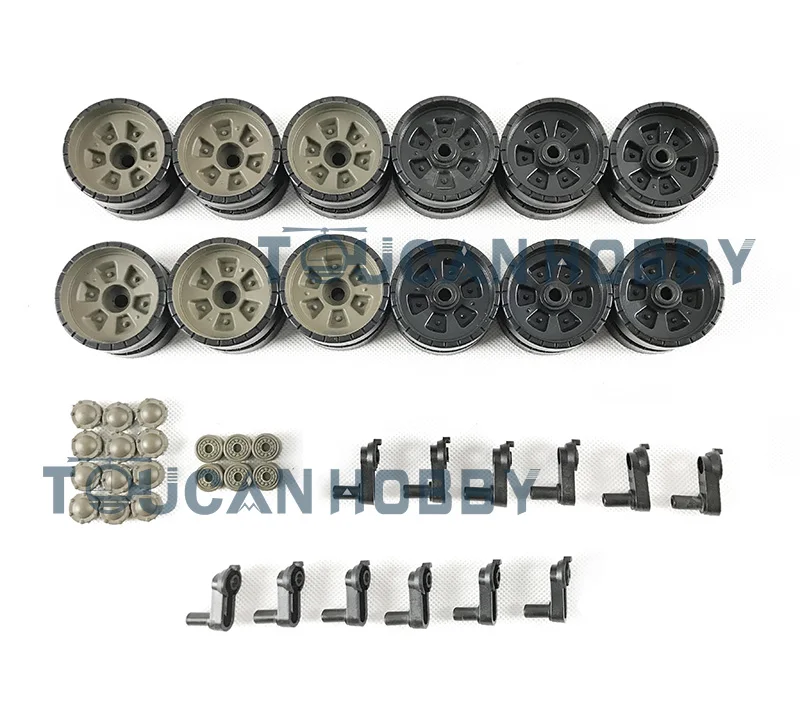 HengLong масштаб 1/16 русский T90 RC Танк 3938 пластиковая версия дорожные колеса TH00577|plastic